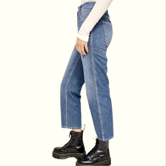 Free People Chloe Baby BARREL Jeans Size XS - Picture 2 of 7